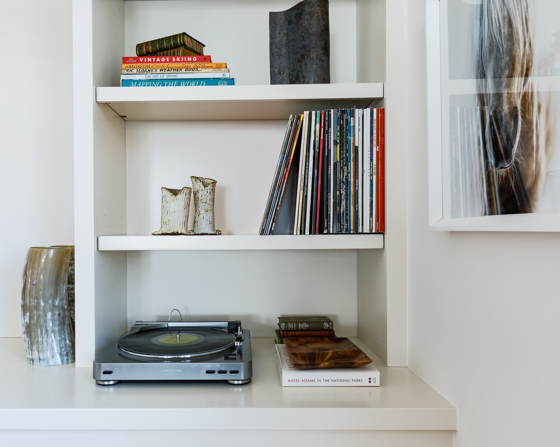 King of the Hill interior design project by Nida Risto Interiors of Jackson Wyoming features high quality materials, refined lines, and luxurious textures.